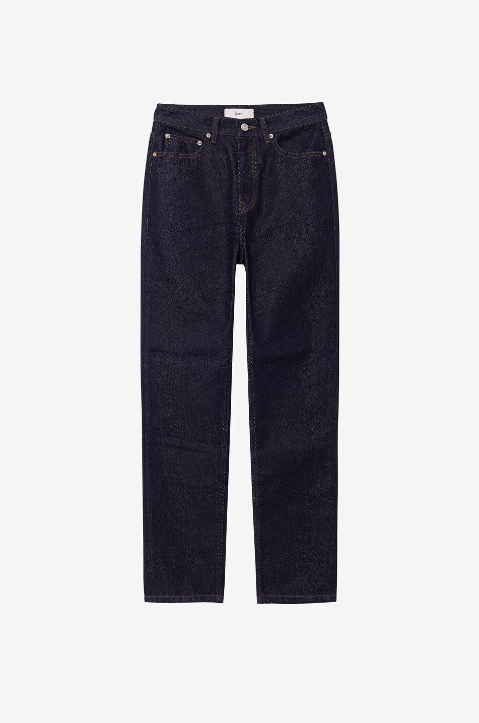 DUNST Essential straight-leg jeans Women DARK BLUE 1