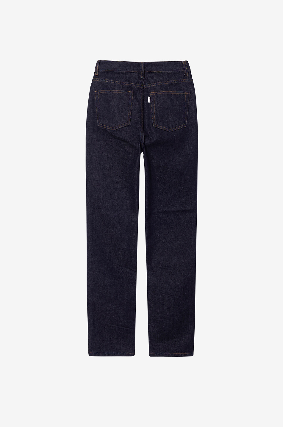 DUNST Essential straight-leg jeans Women DARK BLUE 2