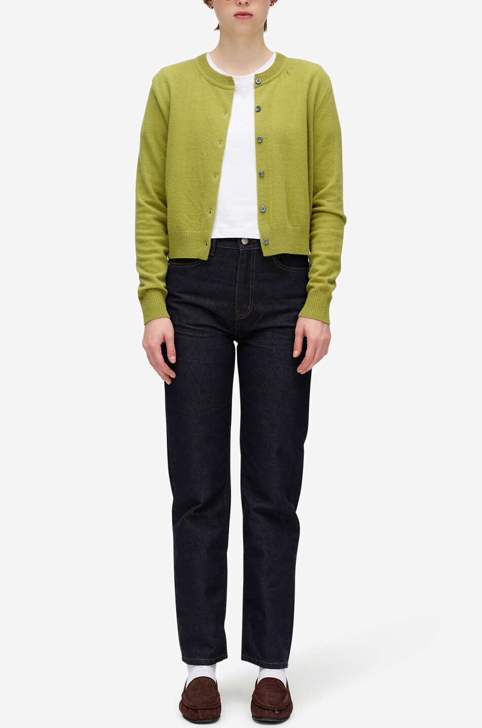 DUNST Essential straight-leg jeans Women DARK BLUE 4