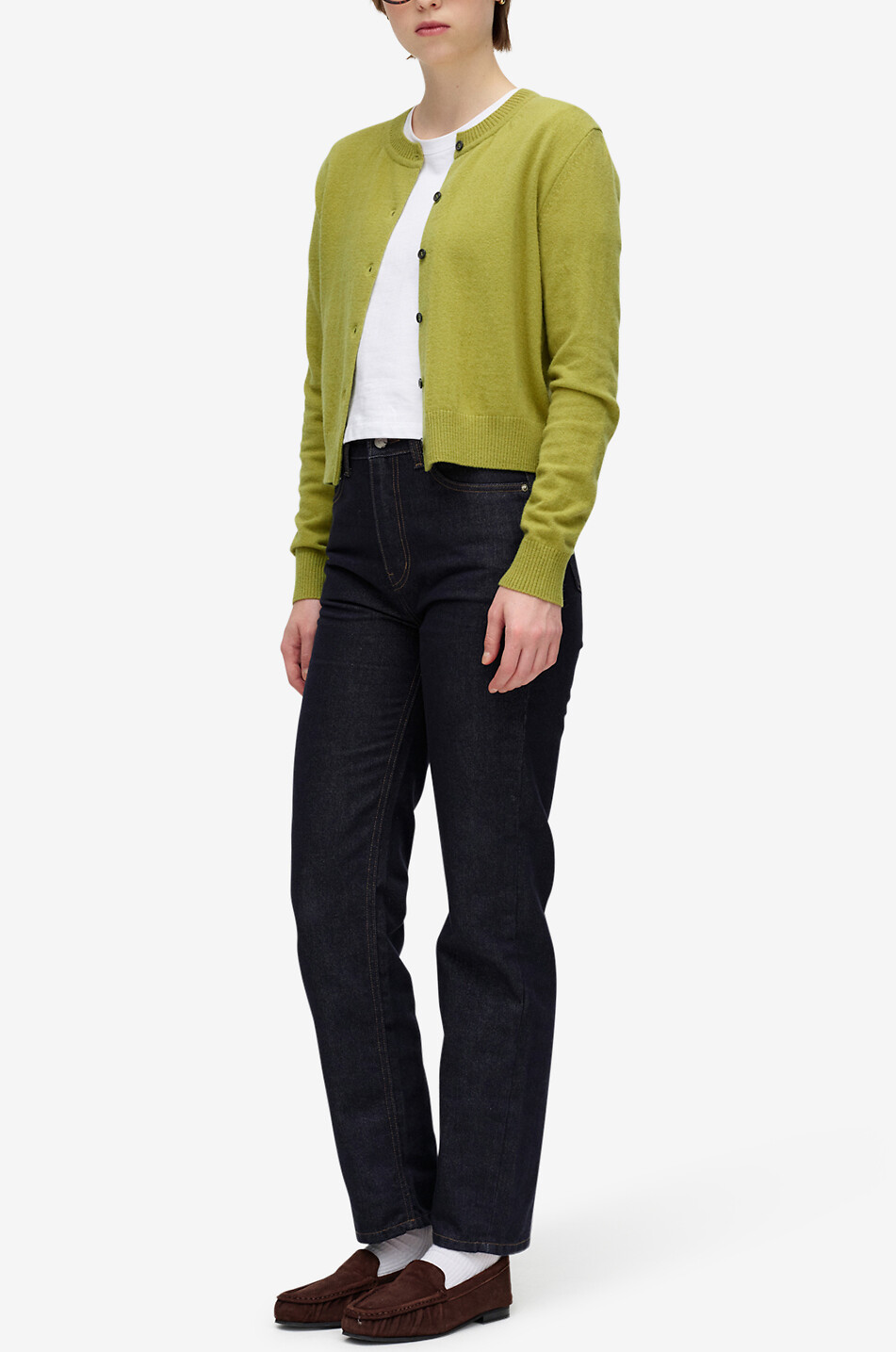 DUNST Essential straight-leg jeans Women DARK BLUE 5