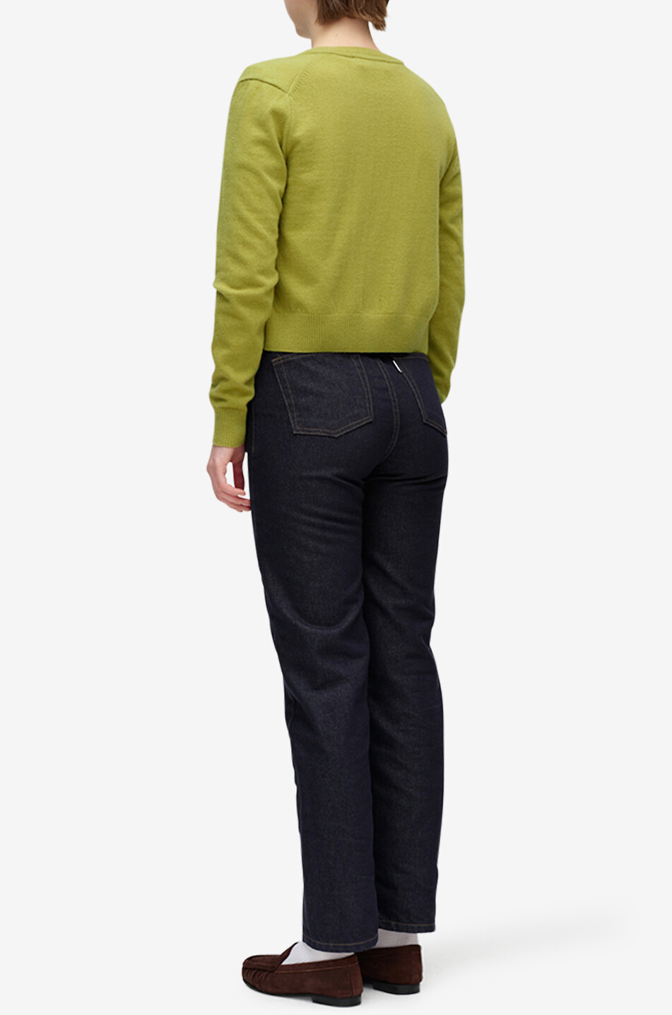 DUNST Essential straight-leg jeans Women DARK BLUE 6