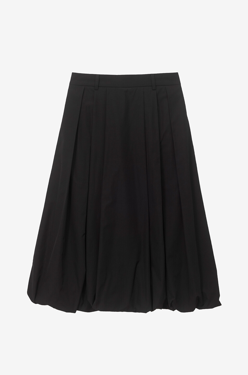 DUNST Jupe ballon midi Femme NOIR 1