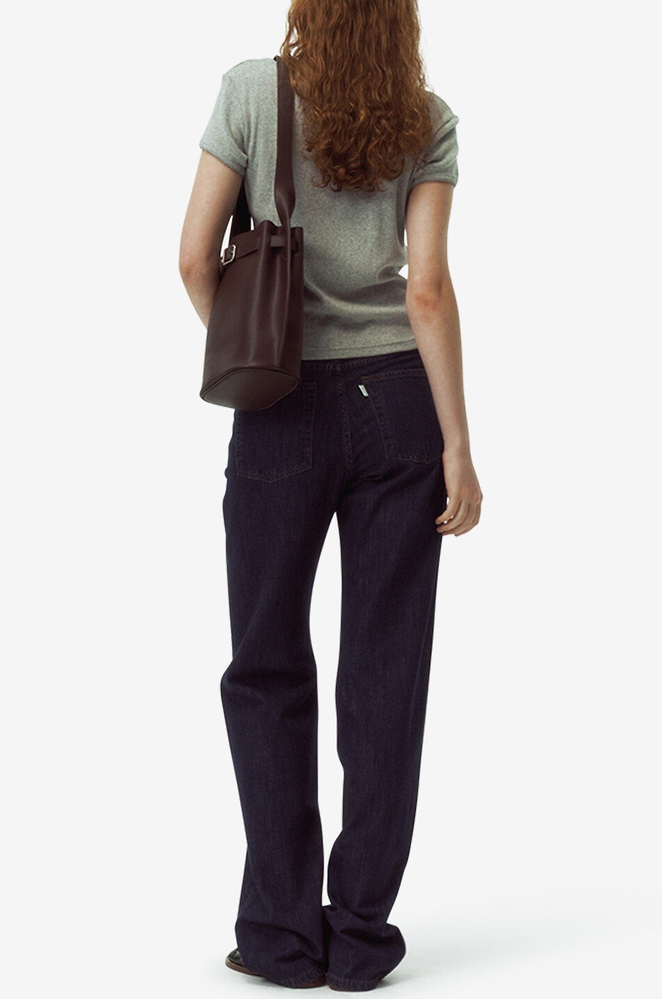 DUNST Dunkle Jeans mit geradem Bein Damen DUNKELBLAU 6