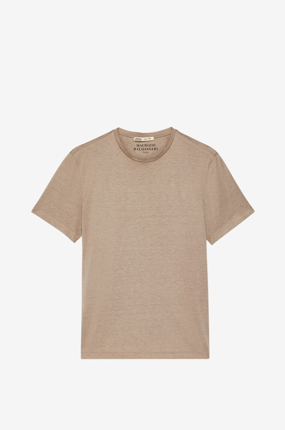 MAURIZIO BALDASSARI Short-sleeved T-shirt Men Medium beige 1