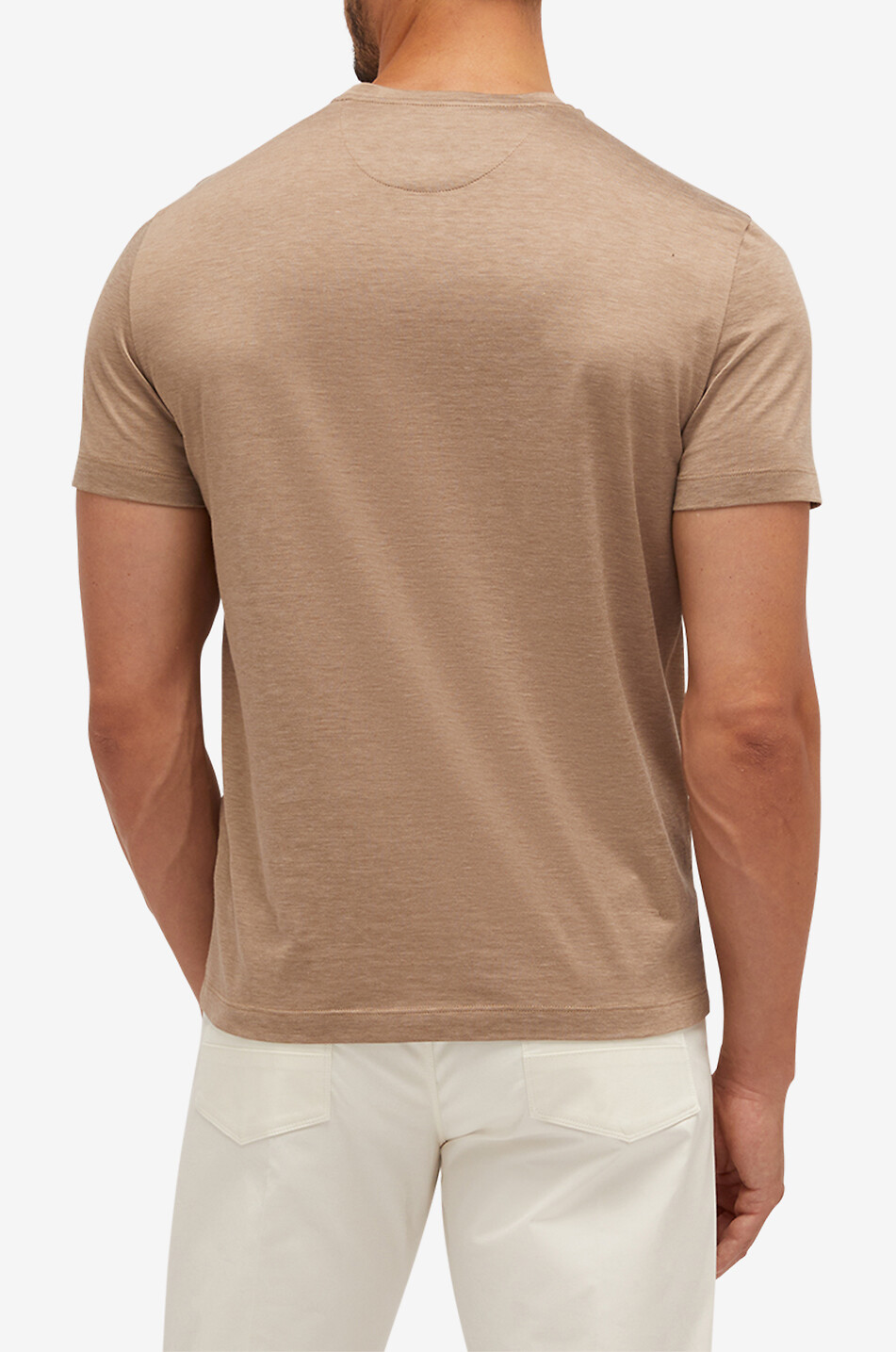 MAURIZIO BALDASSARI Short-sleeved T-shirt Men Medium beige 6