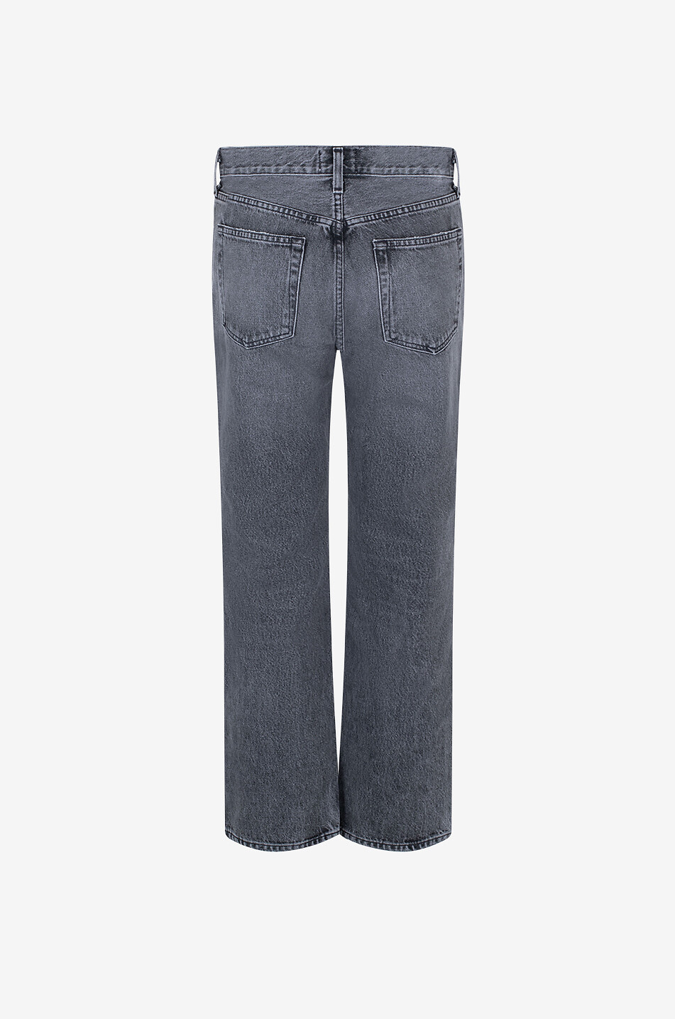 AGOLDE Jean droit en coton régénératif Valen Femme GRIS 2