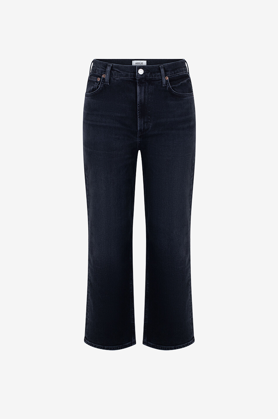 AGOLDE Jeans mit weitem Bein aus regenerativer Baumwolle Ren Damen DUNKELBLAU 1