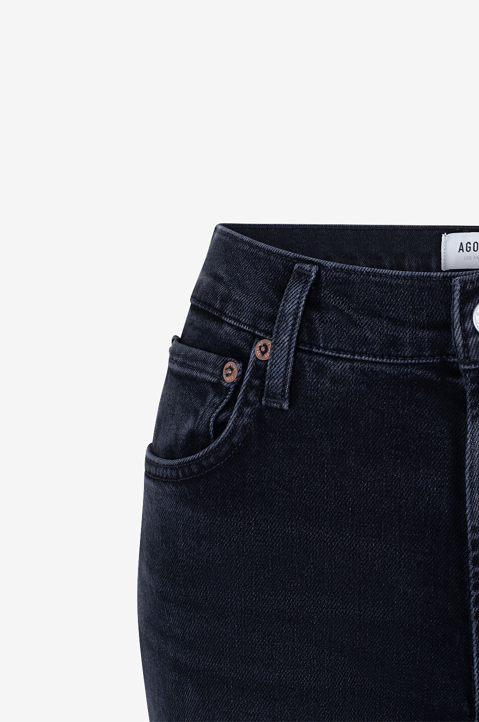 Jeans mit weitem Bein aus regenerativer Baumwolle Ren