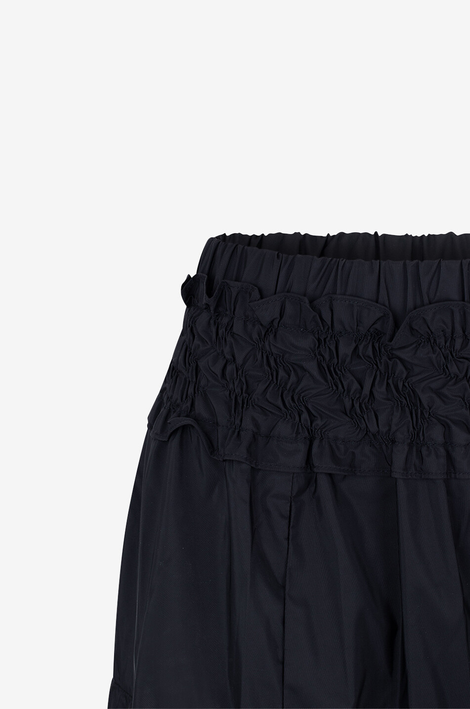 SEA Belen Taffeta cotton long skirt Women BLACK 3