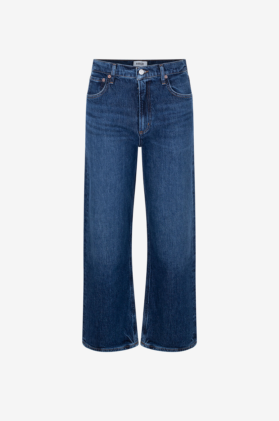 Ren cotton and recycled cotton wide-leg jeans
