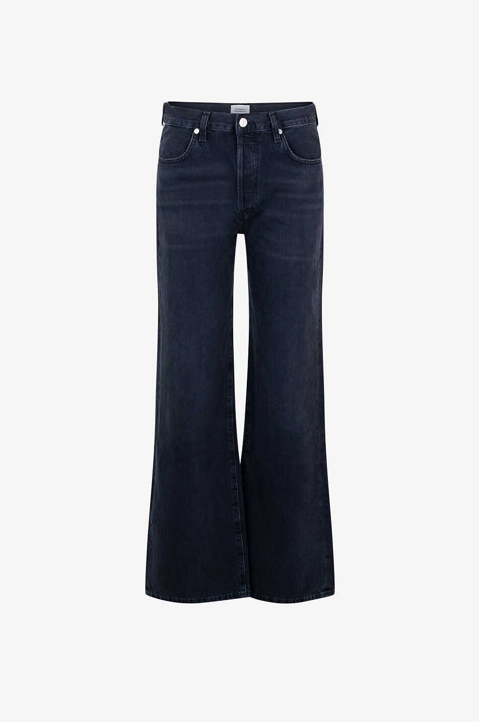 Annina regenerated cotton wide-leg jeans