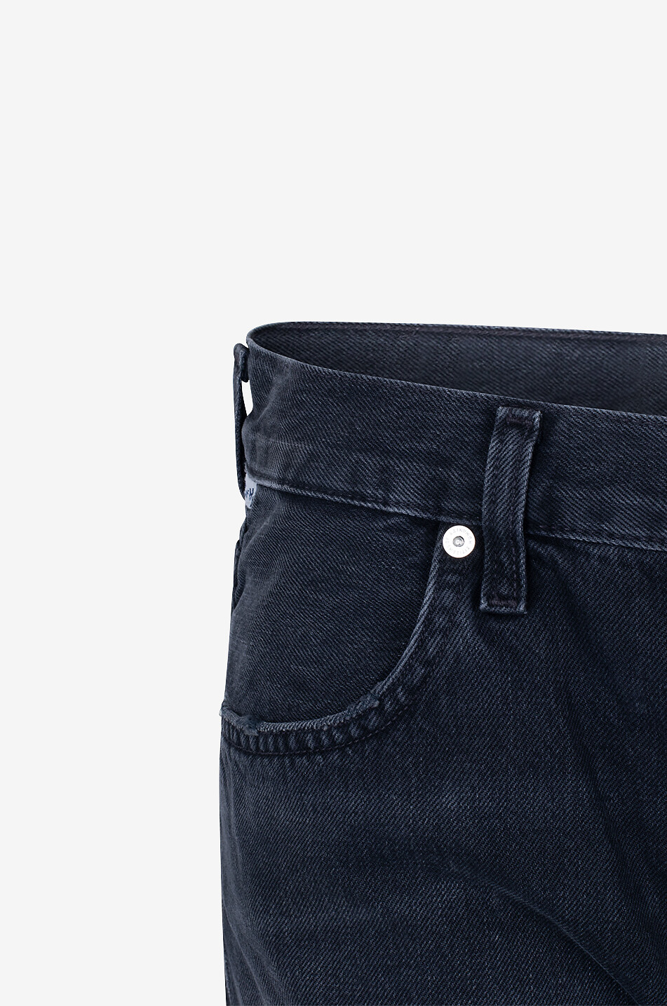 Annina regenerated cotton wide-leg jeans