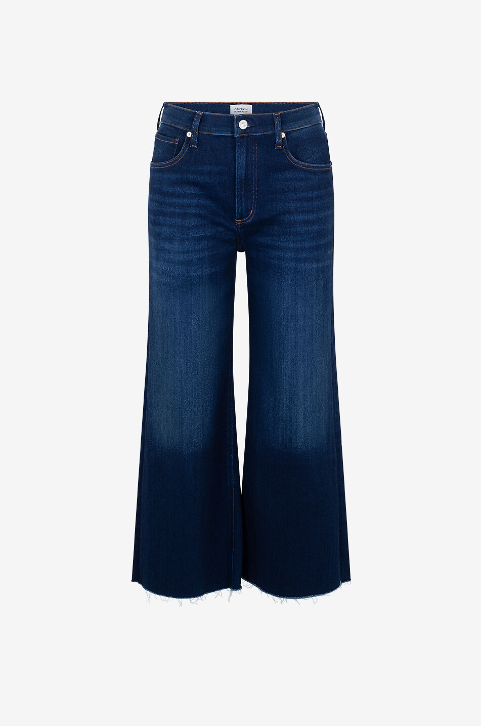 Jeans mit weitem Bein aus regenerativer Baumwolle und Lyocell Lyra