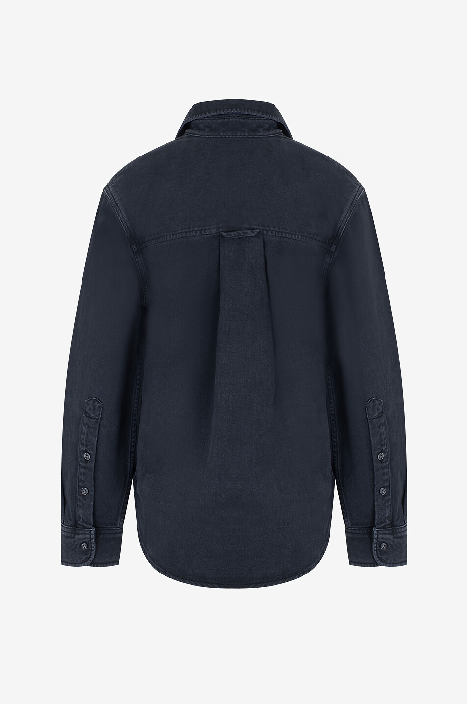 CITIZENS OF HUMANITY Baby Shay denim long-sleeved shirt Women BLACK 2