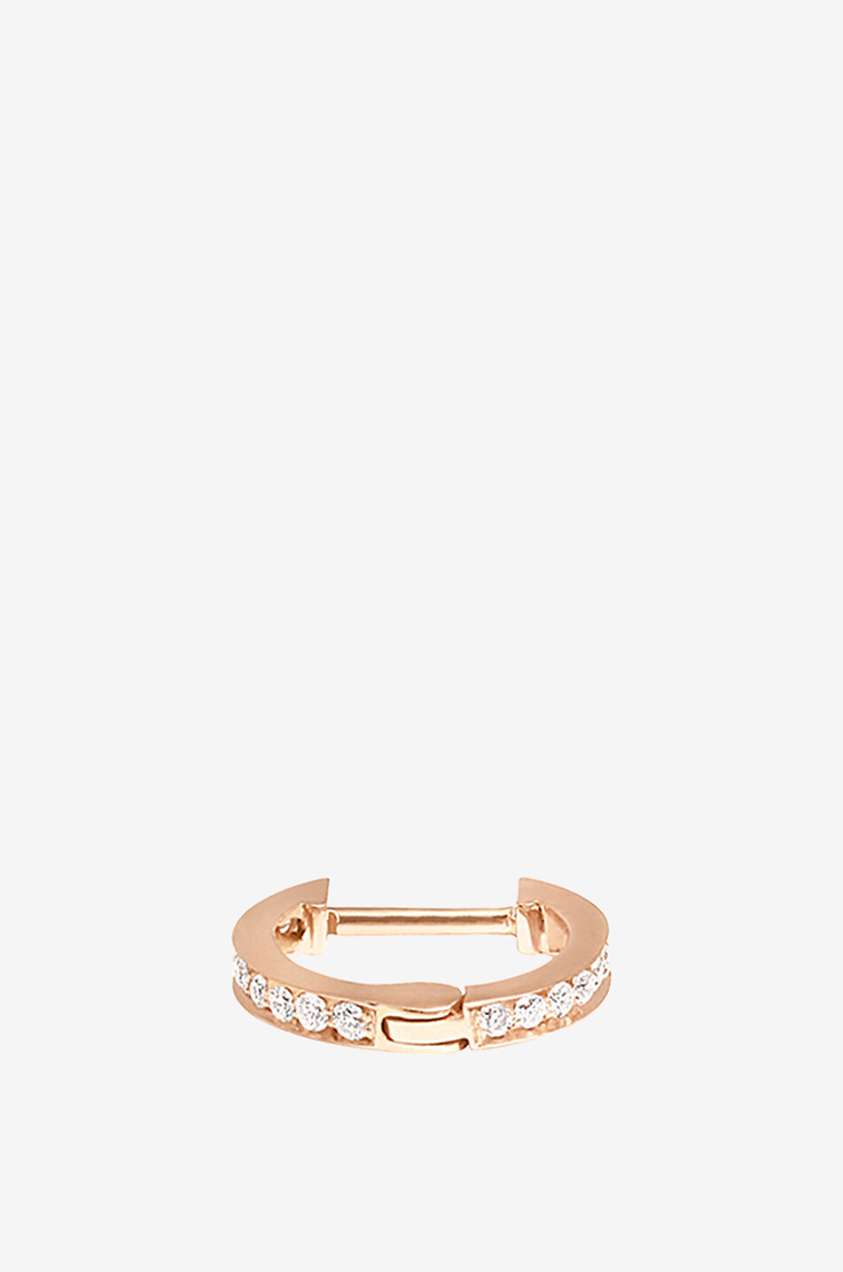 VANRYCKE Créole en or rose et diamants Officiel Femme ROSE 5