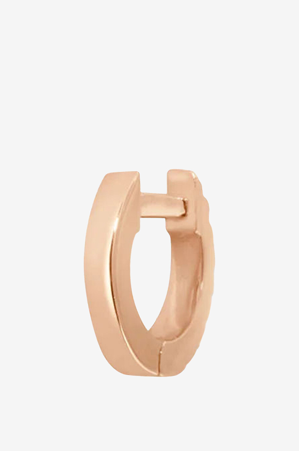 VANRYCKE Mini Piercing Officiel XXS single pink gold and diamond hoop earring Women PINK 4