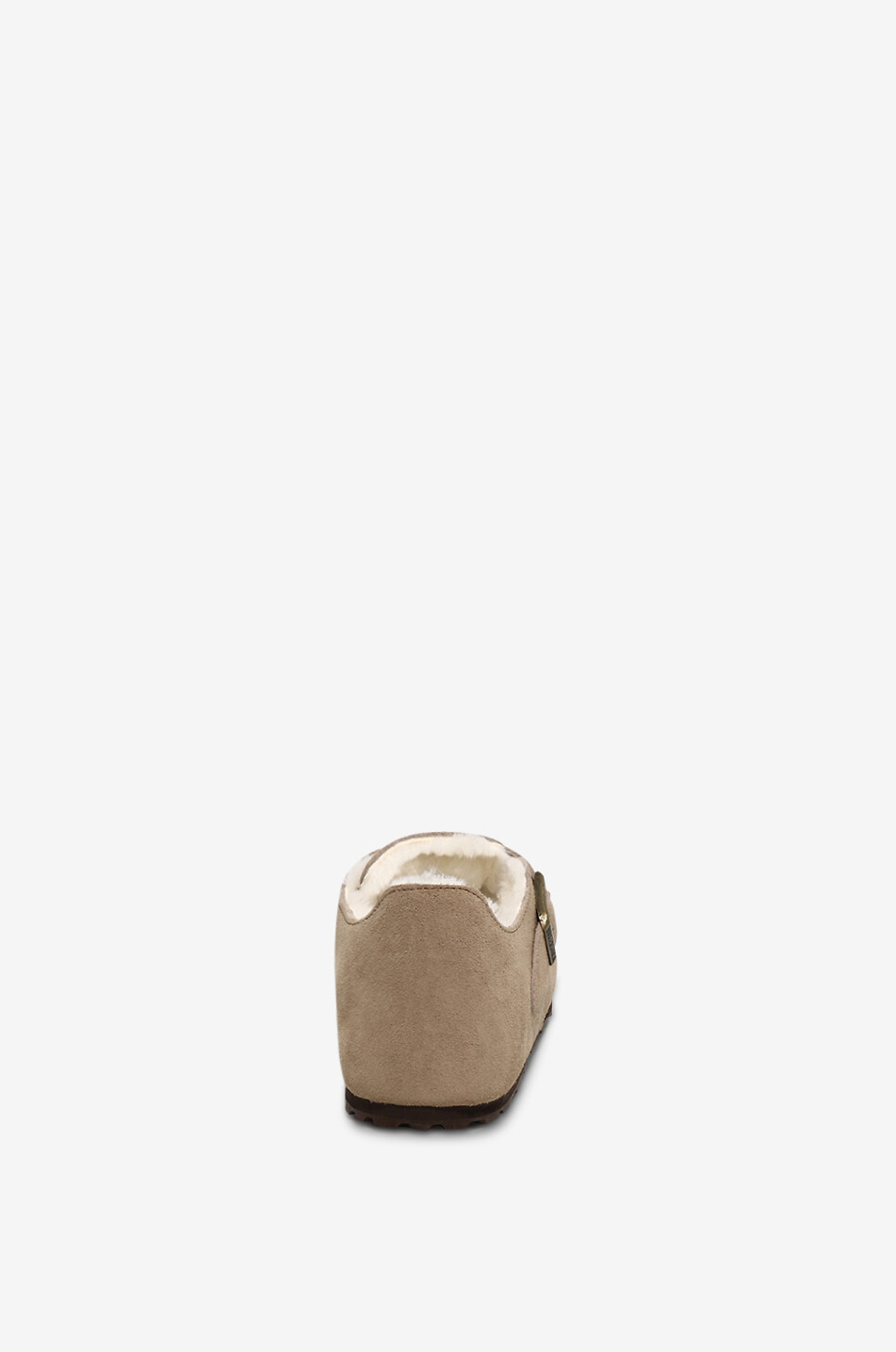 BIRKENSTOCK Clogs aus Wildleder und Shearling London Damen BRAUN 4