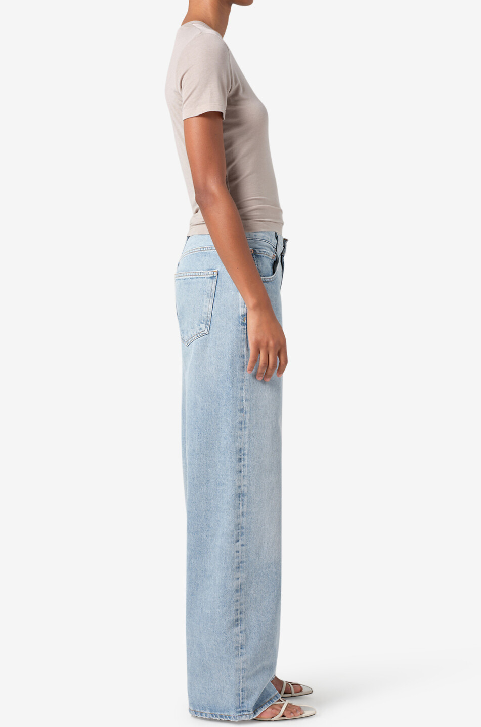 Low Curve wide-leg jeans