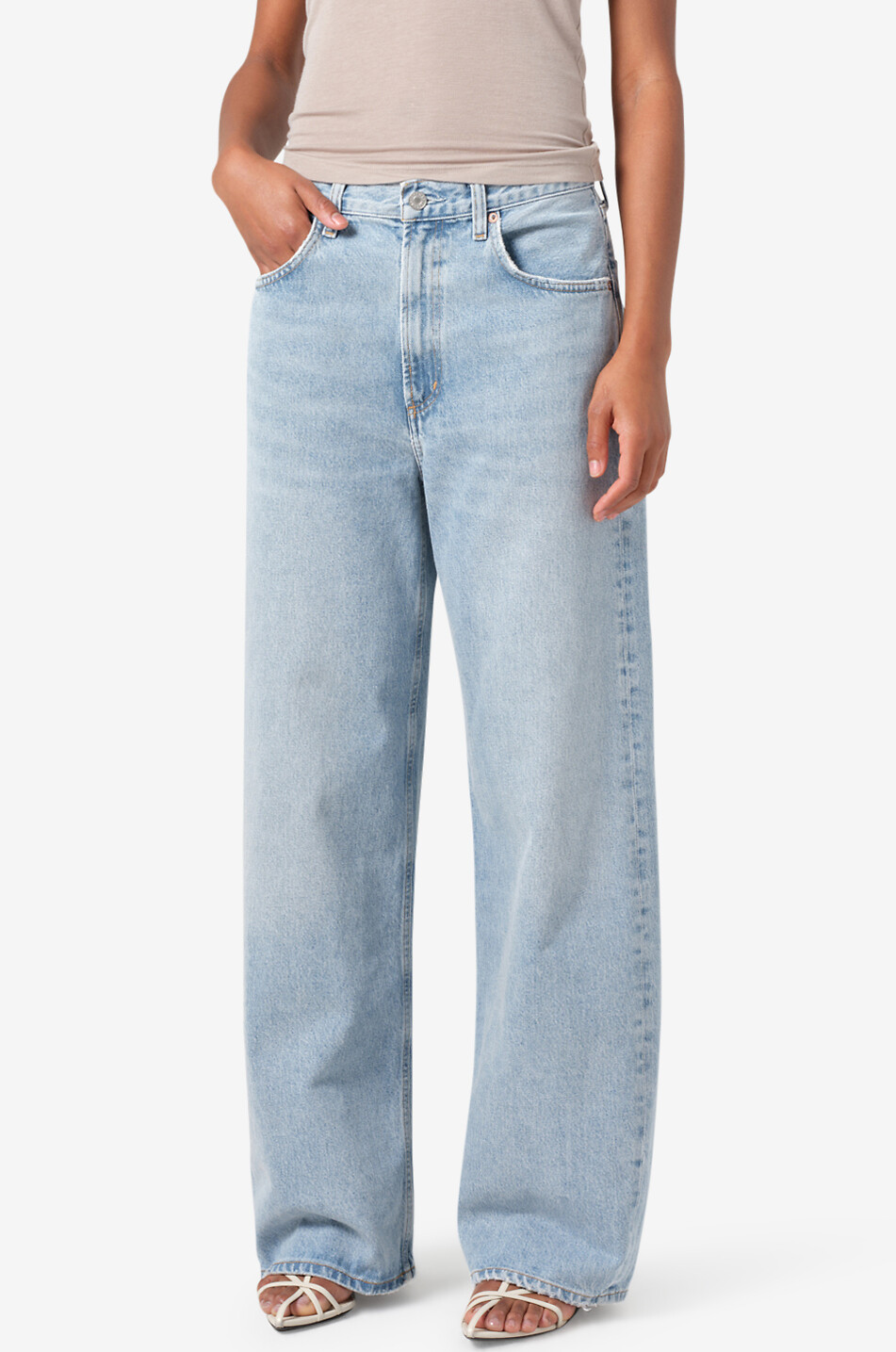 Low Curve wide-leg jeans