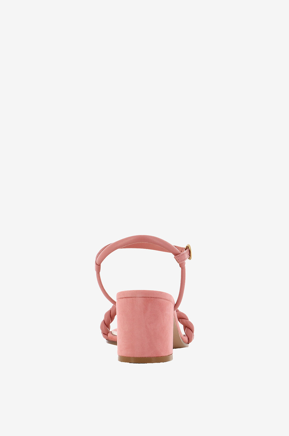 GIANVITO ROSSI Blockabsatz-Sandalen aus Wild- und Glattleder Cruz 60 Damen ROSA 4