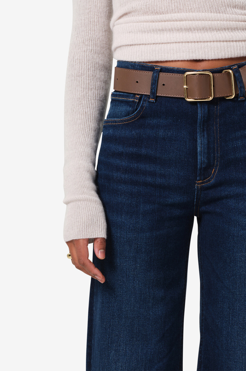 CITIZENS OF HUMANITY Jeans mit weitem Bein aus regenerativer Baumwolle und Lyocell Lyra Damen DUNKELBLAU 6