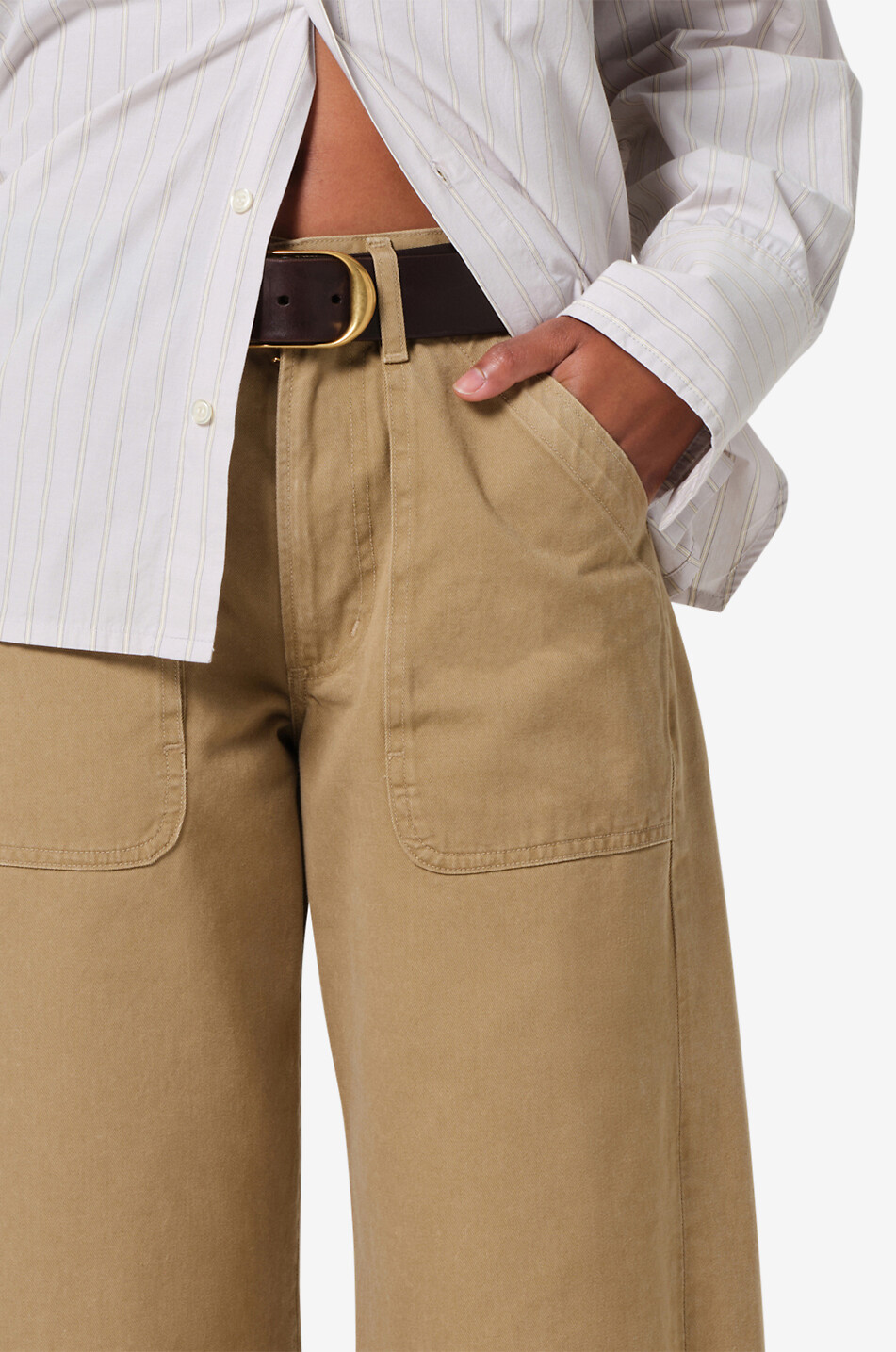 CITIZENS OF HUMANITY Ayla wide-leg jeans Women CAMEL 5