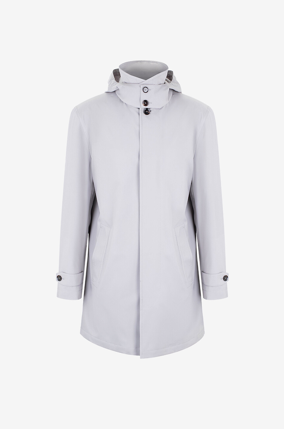 Regenmantel mit Kapuze