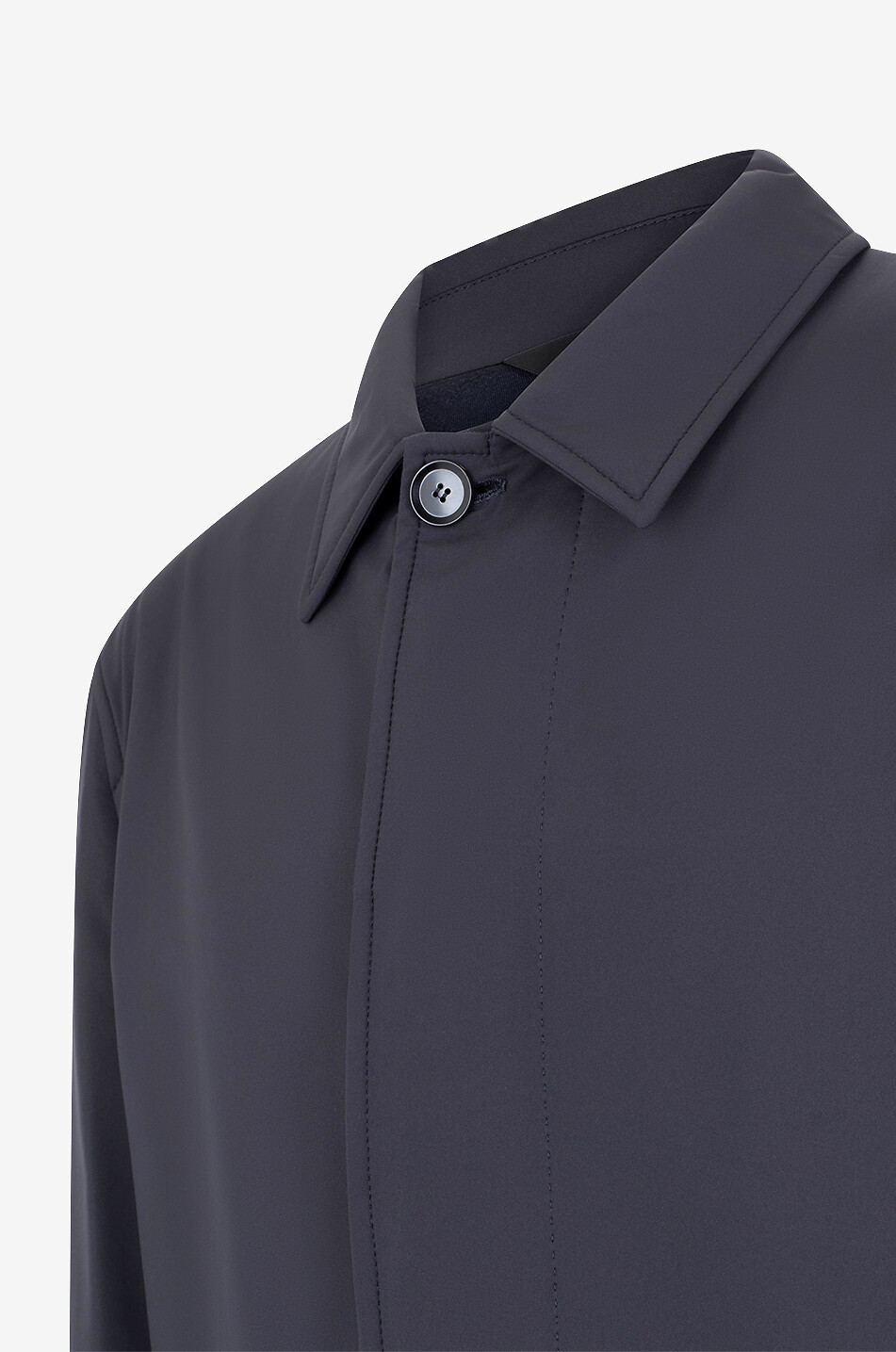 Shirt collar raincoat