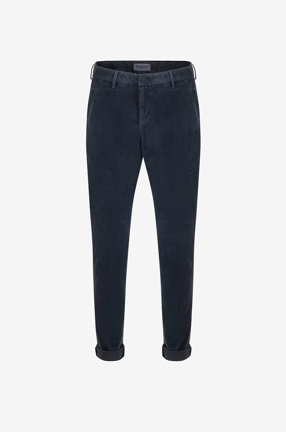 Pantalon slim en velours côtelé Gaubert