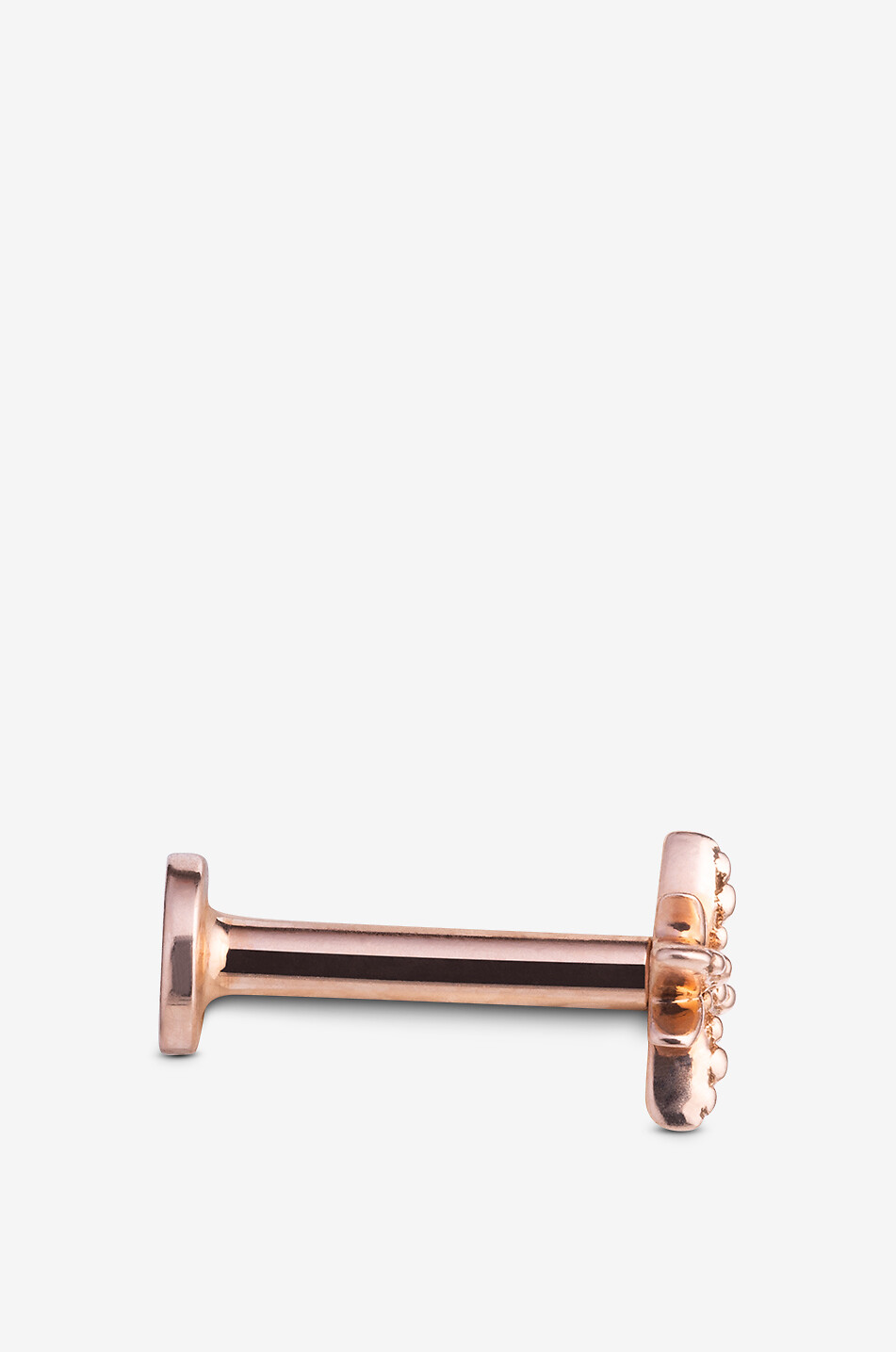 AVINAS Ohr-Piercing aus Roségold und Diamant Star Damen ROSA 2