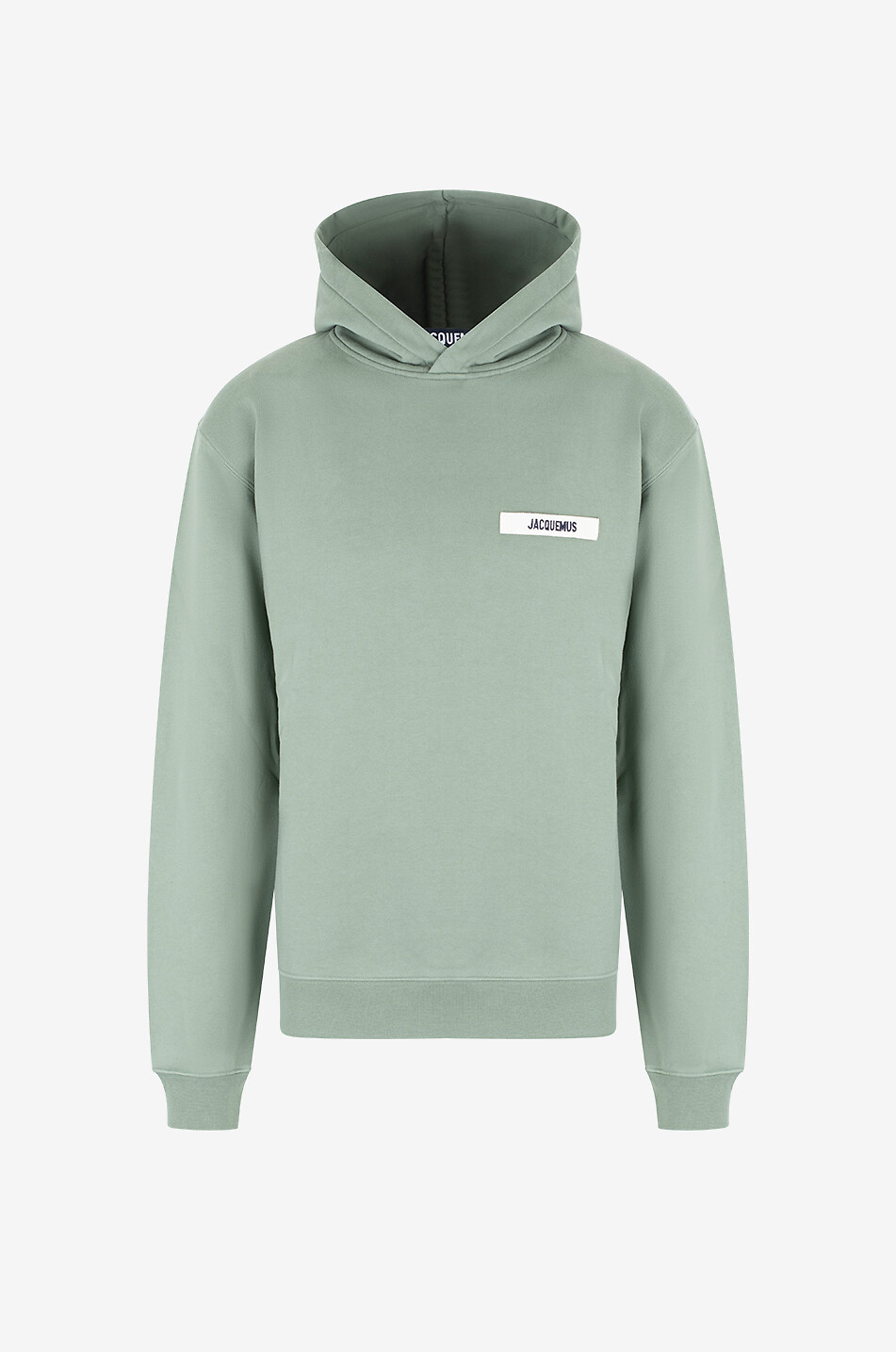 JACQUEMUS Sweat-shirt à capuche Le hoodie Gros Grain Homme VERT CLAIR 1