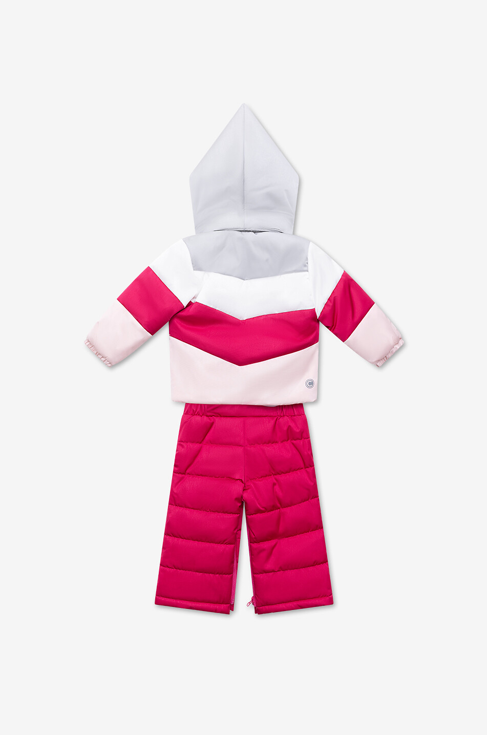 COLMAR Salopette de ski et veste de ski scintillant fille Unisexe ROSE 2