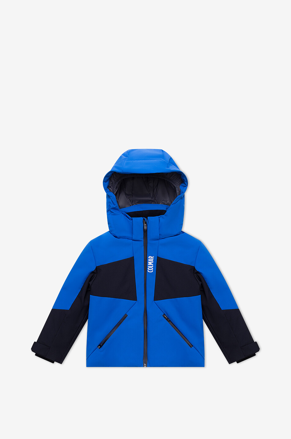 Children's colour block ski jacket