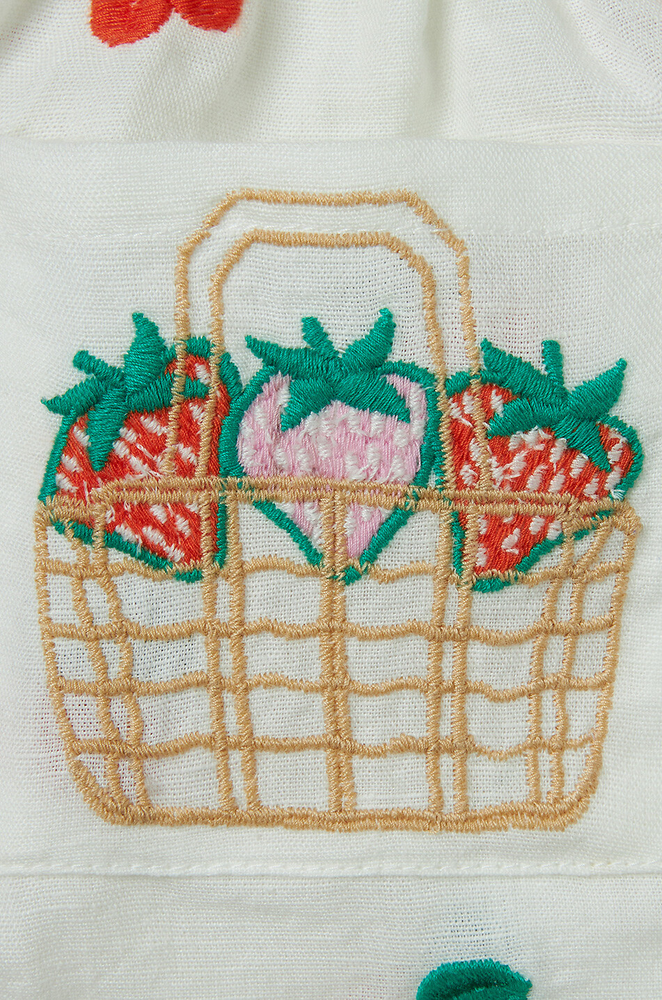 Strawberries & Cherries baby top and bloomers set