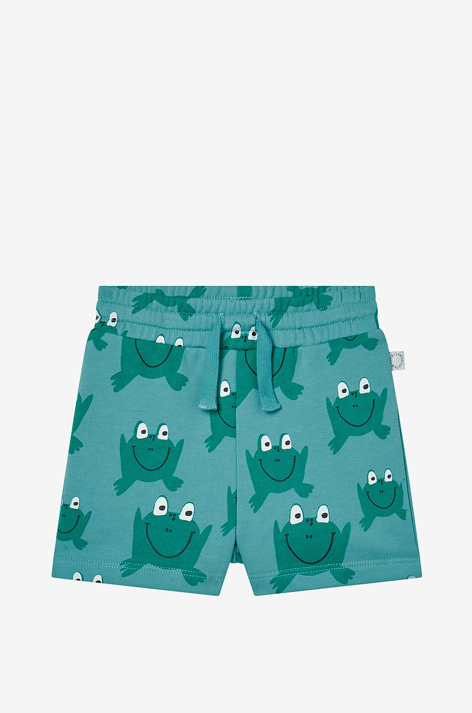 STELLA McCARTNEY KID Frogs baby sweat shorts Baby BLUE 1