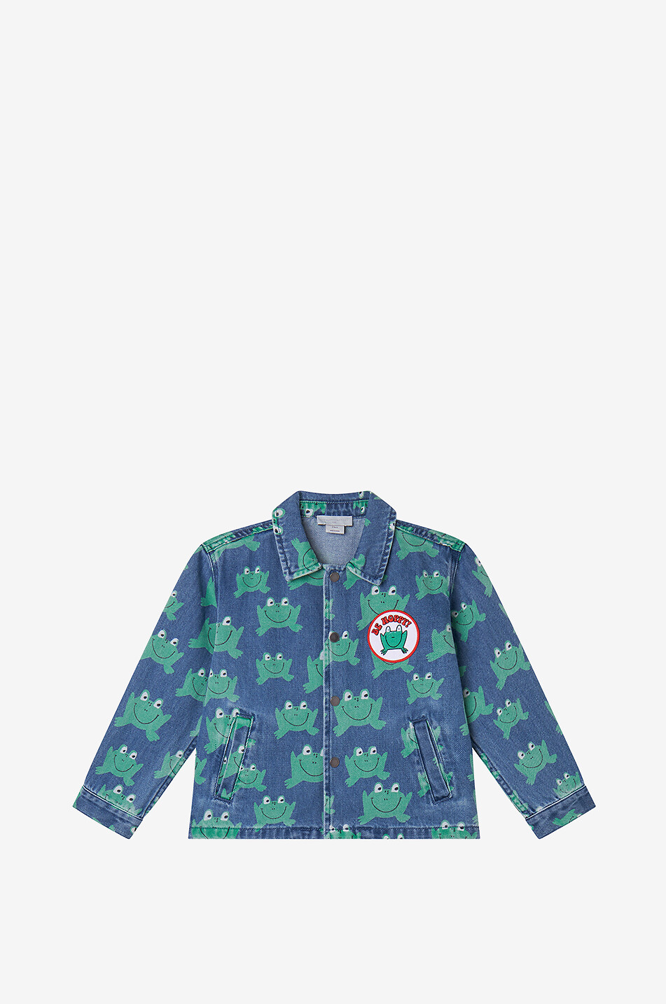 Jungen-Denim-Hemdjacke Be Hoppy!