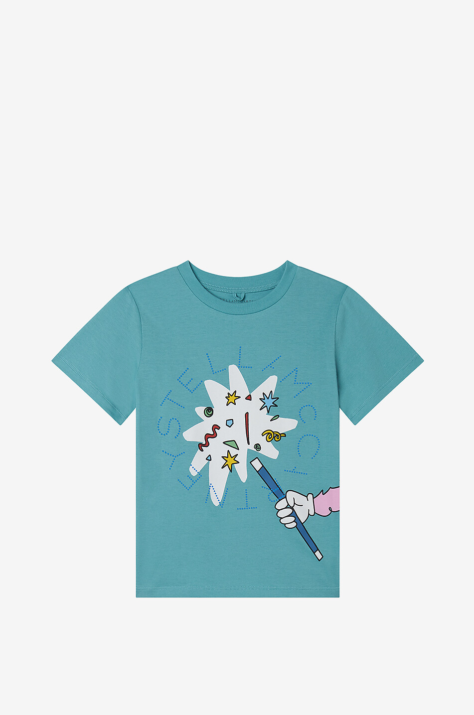 STELLA McCARTNEY KID T-shirt à manches courtes garçon Magic Stella Garçon BLEU 1