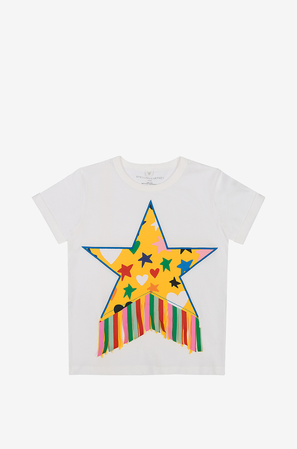Kurzarm-Mädchen-T-Shirt Fringe Star
