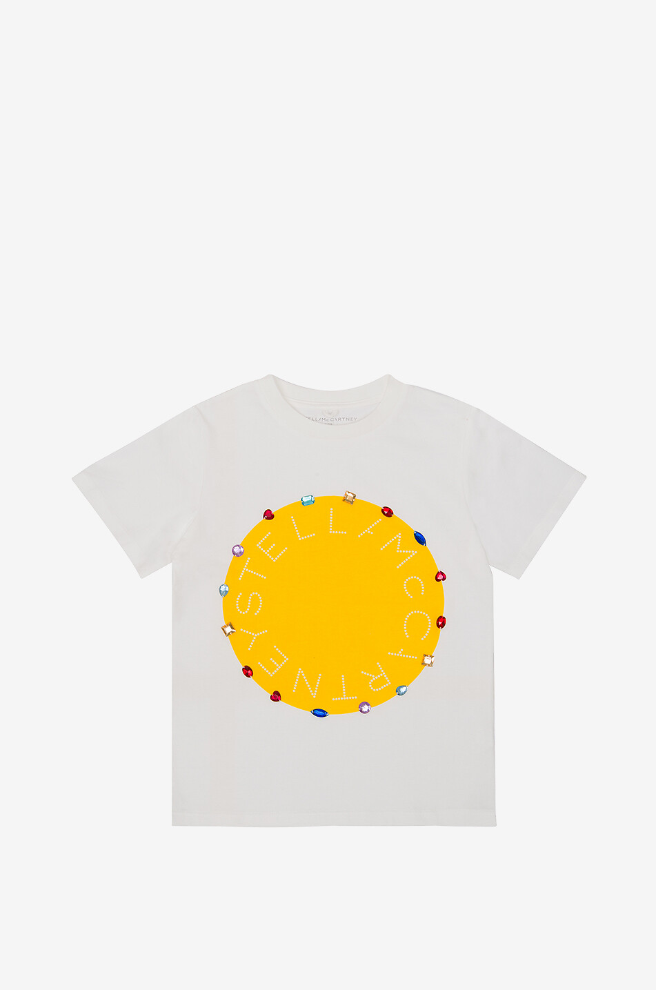 Mädchen-Bio-Baumwoll-T-Shirt STELLA Crystals