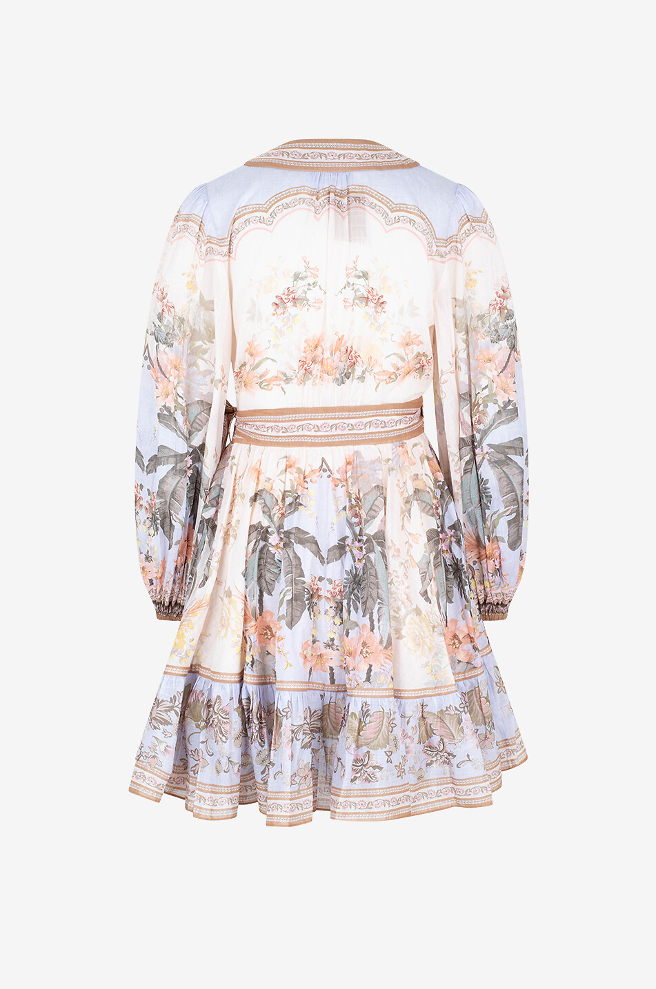 zimmermann wylie embroidered billow dress Zimmermann Sensory Billow Dress Paisley Gold Print main image 0