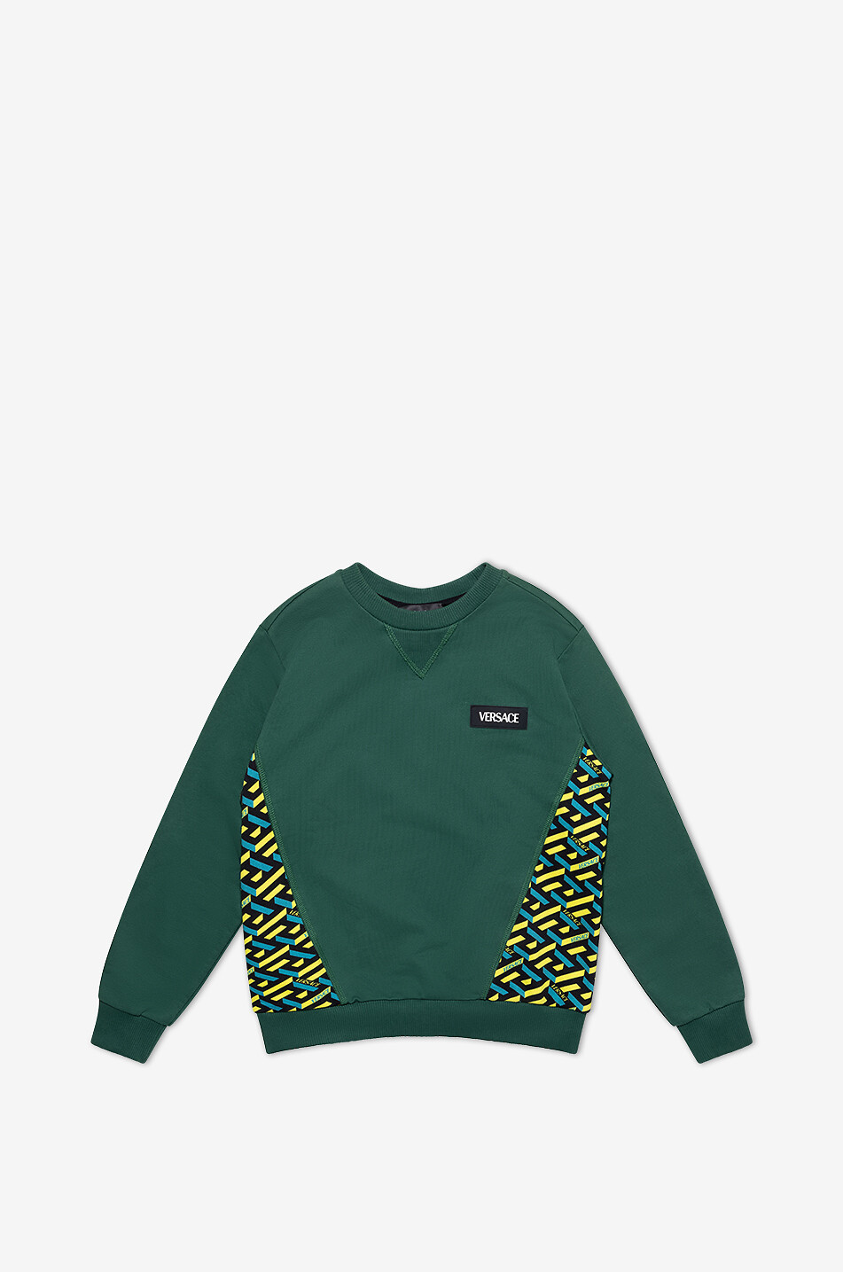 Sweat-shirt garçon à col rond La Greca