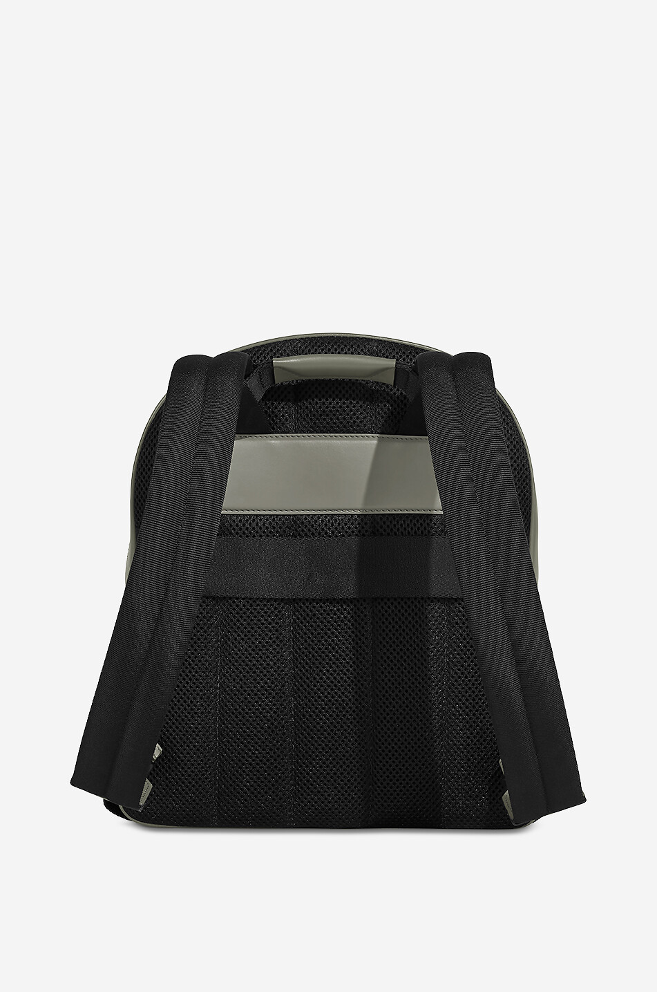 MONTBLANC 4810 Mini bark textured leather backpack Men GREY 4
