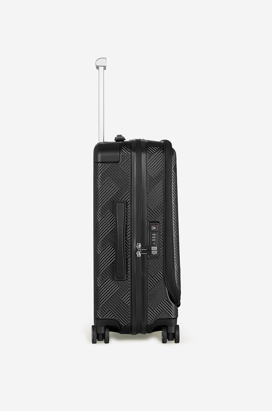 MONTBLANC #MY4810 Extreme 3.0 medium cabin trolley with front pouch Men BLACK 3