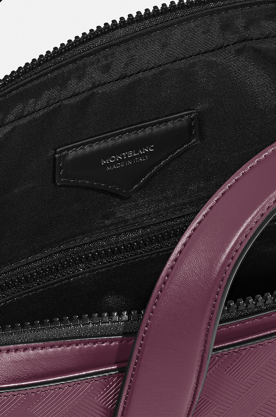 MONTBLANC Aktentasche aus Leder Montblanc Extreme 3.0 Thin Cassis Herren DUNKELROT 8