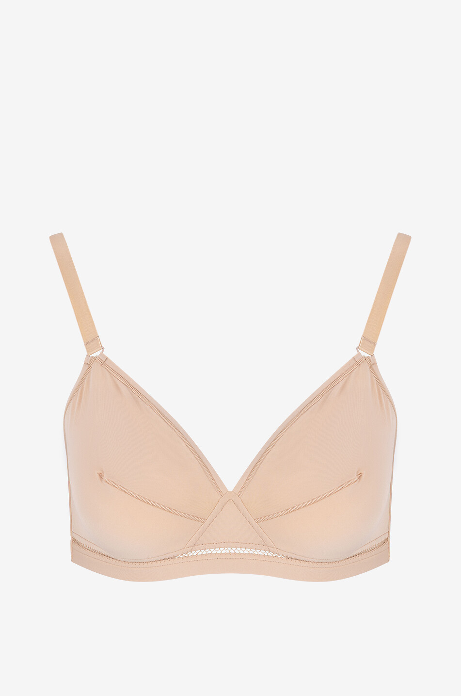 Lydia triangle bra in jersey