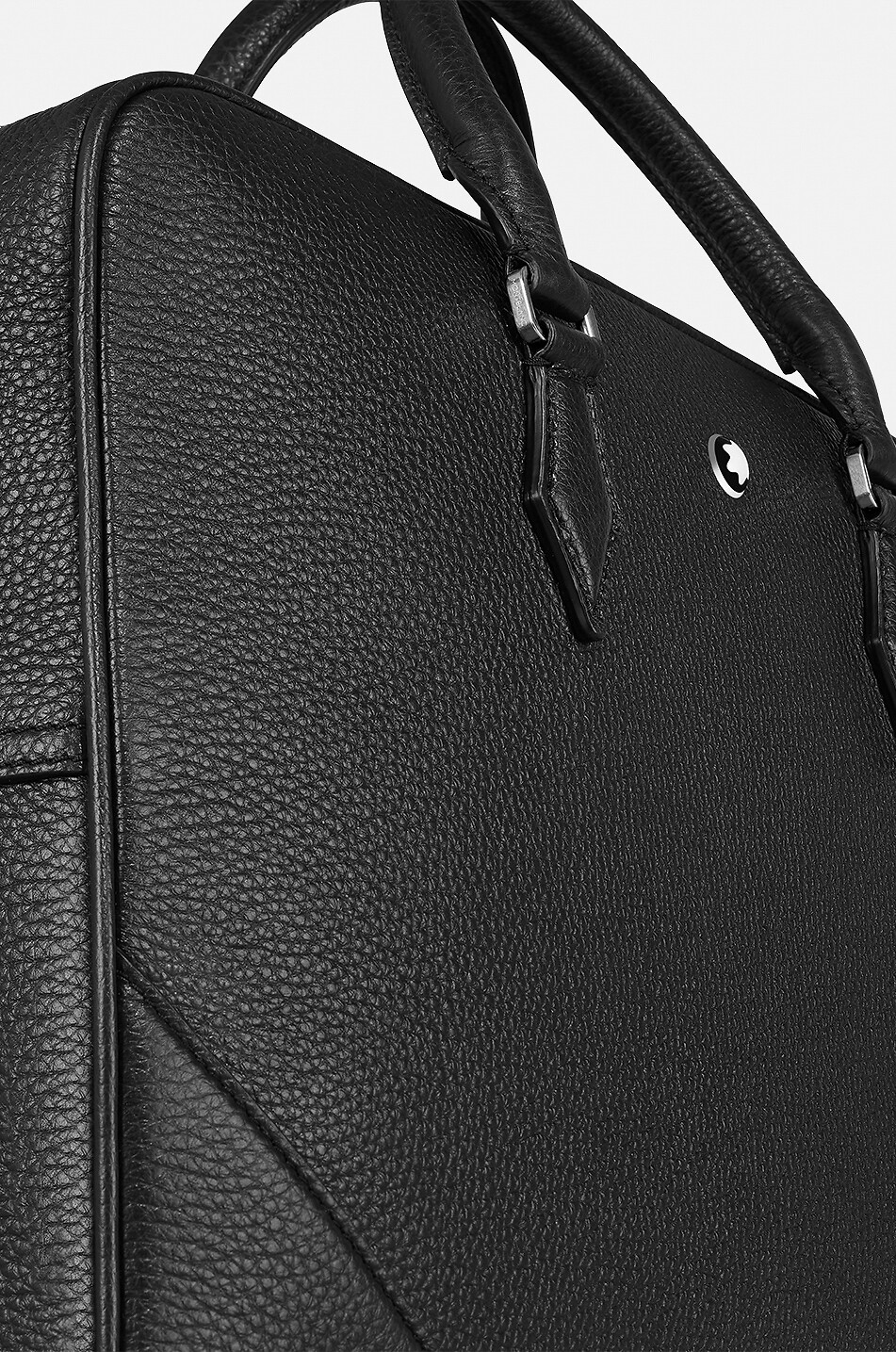 MONTBLANC Aktentasche aus Leder Soft Grain Herren SCHWARZ 8