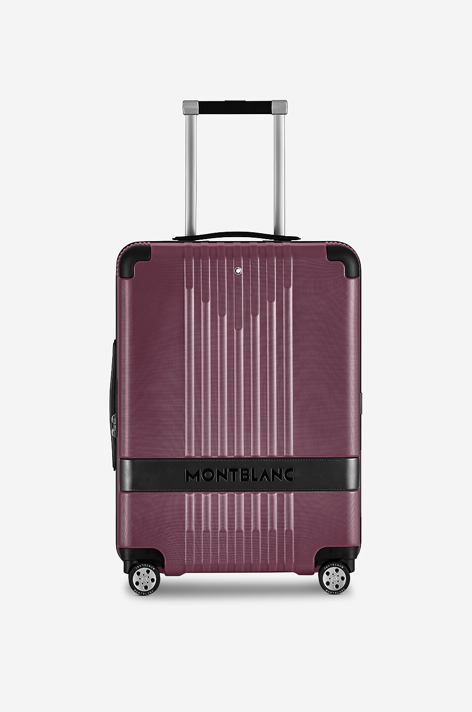 MONTBLANC Trolley cabine détail cuir  #MY4810 Cassis Homme ROUGE FONCÉ 1