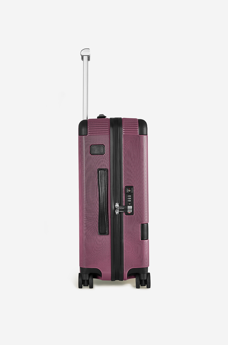 MONTBLANC Trolley cabine détail cuir  #MY4810 Cassis Homme ROUGE FONCÉ 3