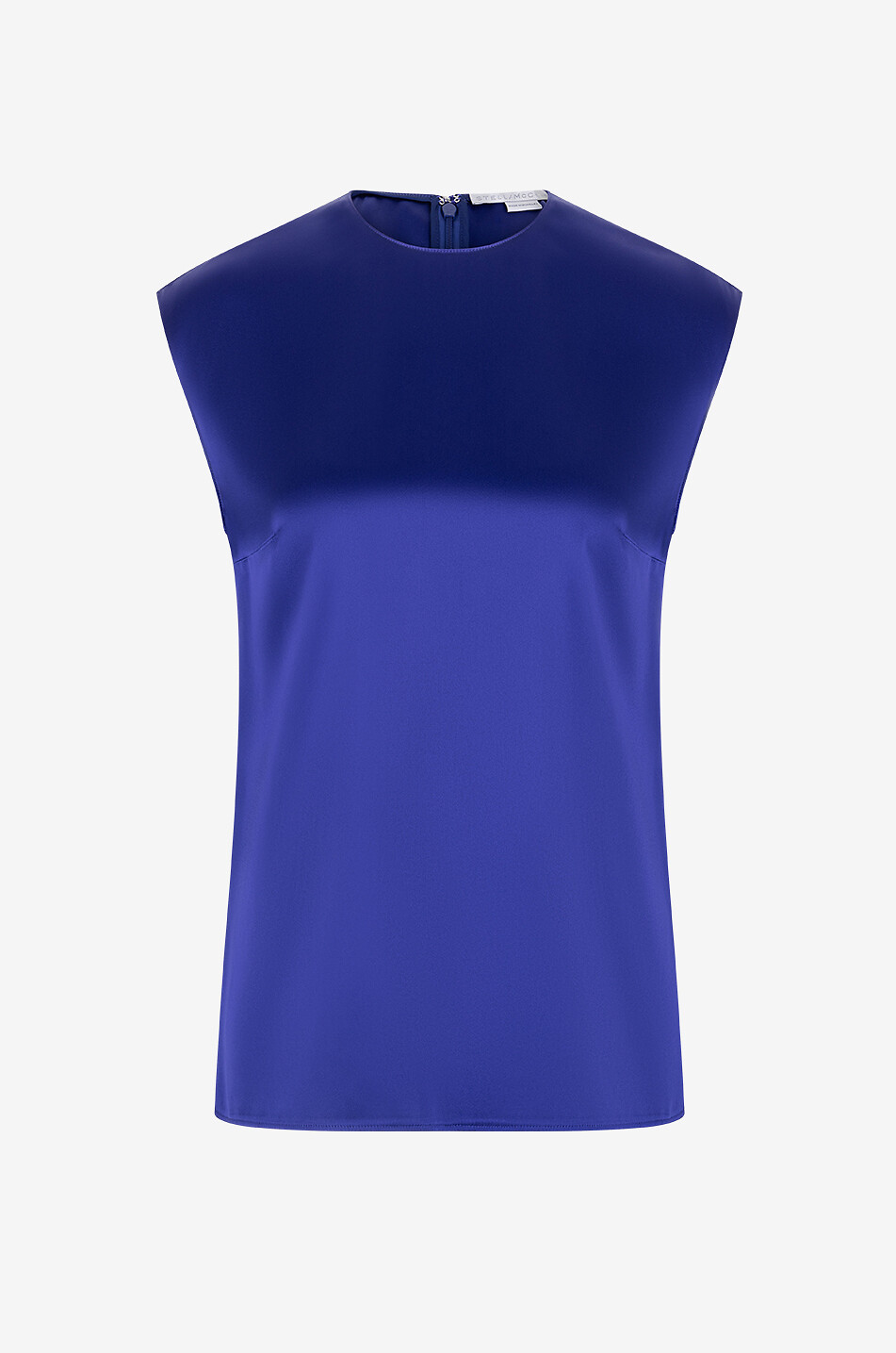 Top sans manches en satin