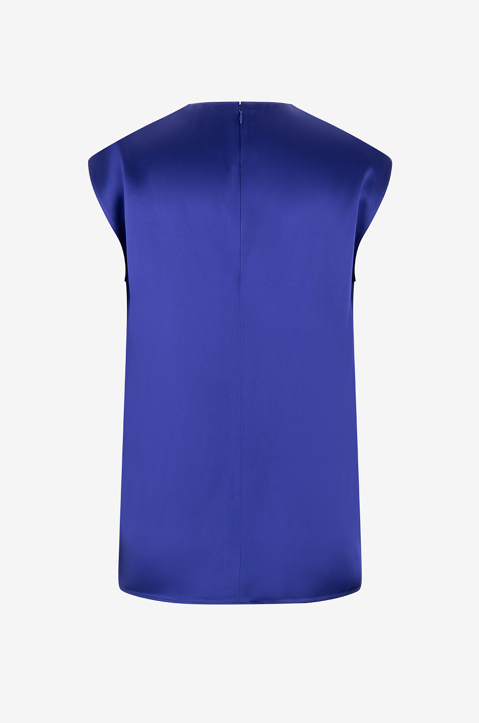 Top sans manches en satin